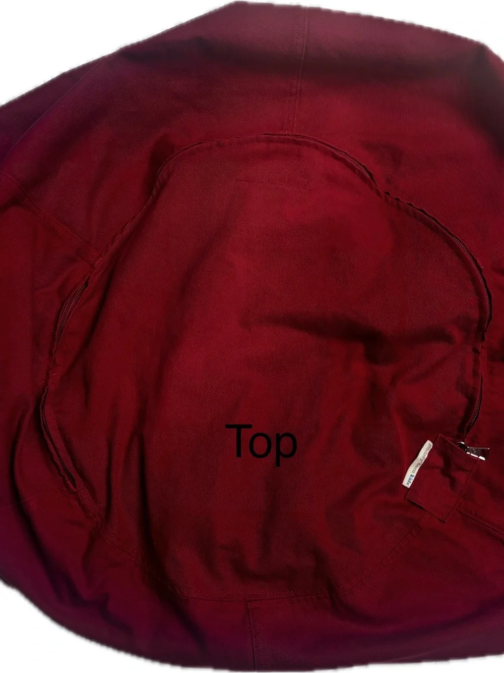 Pottery Barn Kids Red Bean Bag Chair Cover